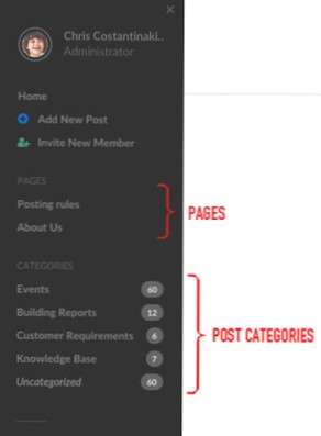 Le nostre pagine dovrebbero essere post??