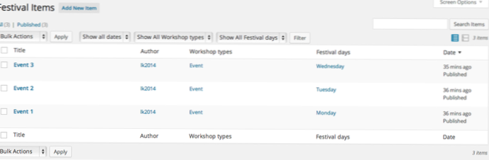 Řazení příspěvků podle taxonomie, které není v $ args dotazu