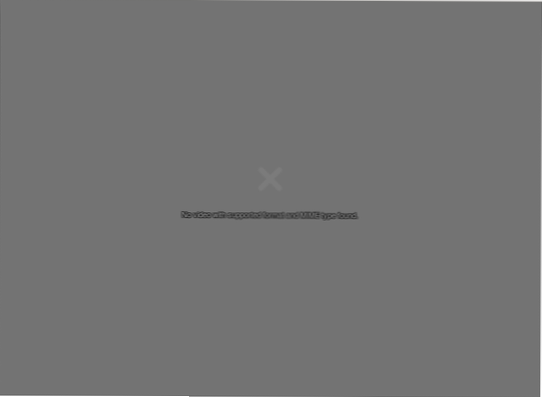 <video> eticheta funcționează în crom, dar nu în firefix ... Care este problema? [închis]