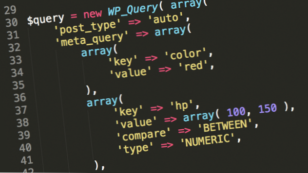 Wordpress meta_query> =