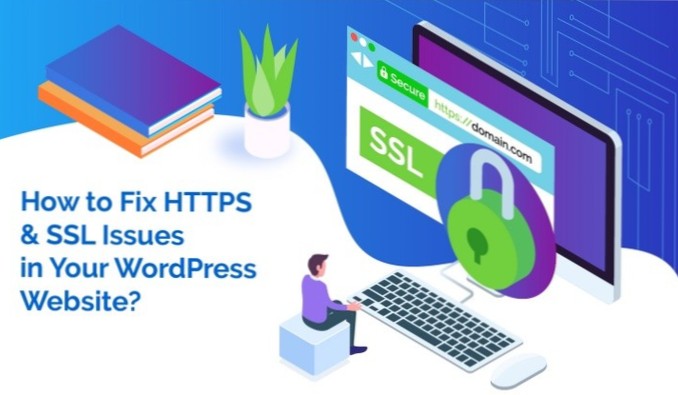 wordpress webbplats kraschar på https
